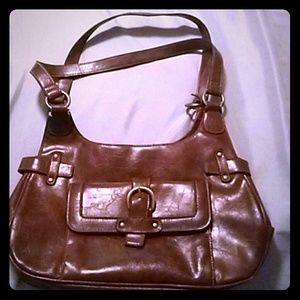 Brown handbag